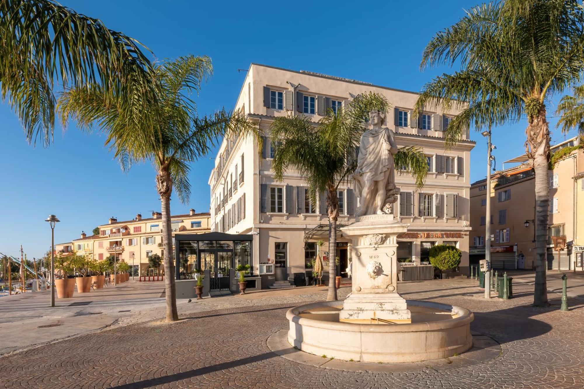 Hotel Restaurant De La Tour Sanary-sur-Mer Zewnętrze zdjęcie